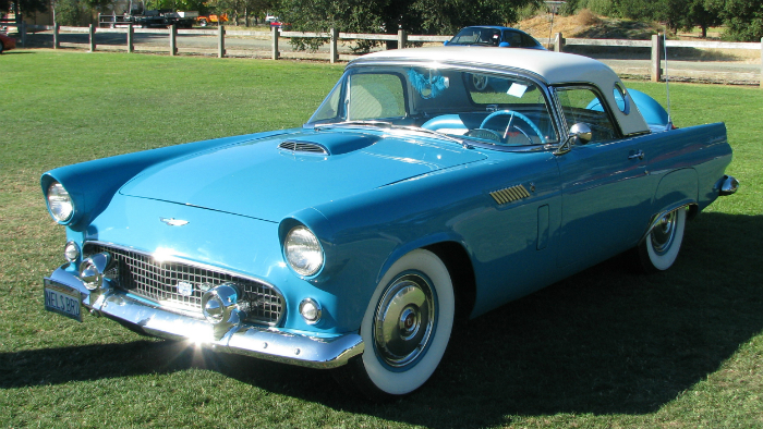 ford thunderbird images by year