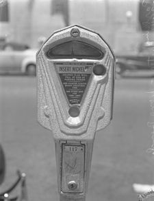 1940 parking meter