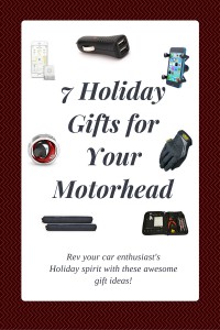 7 holiday gifts for your motorhead graphic
