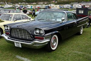 19589 Chrysler 300D with OEM Wheels and Hubcaps