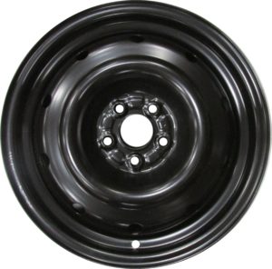 Black car wheel
